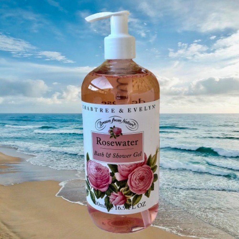 Crabtree & Evelyn Rosewater BATH & SHOWER GEL 16.9 oz